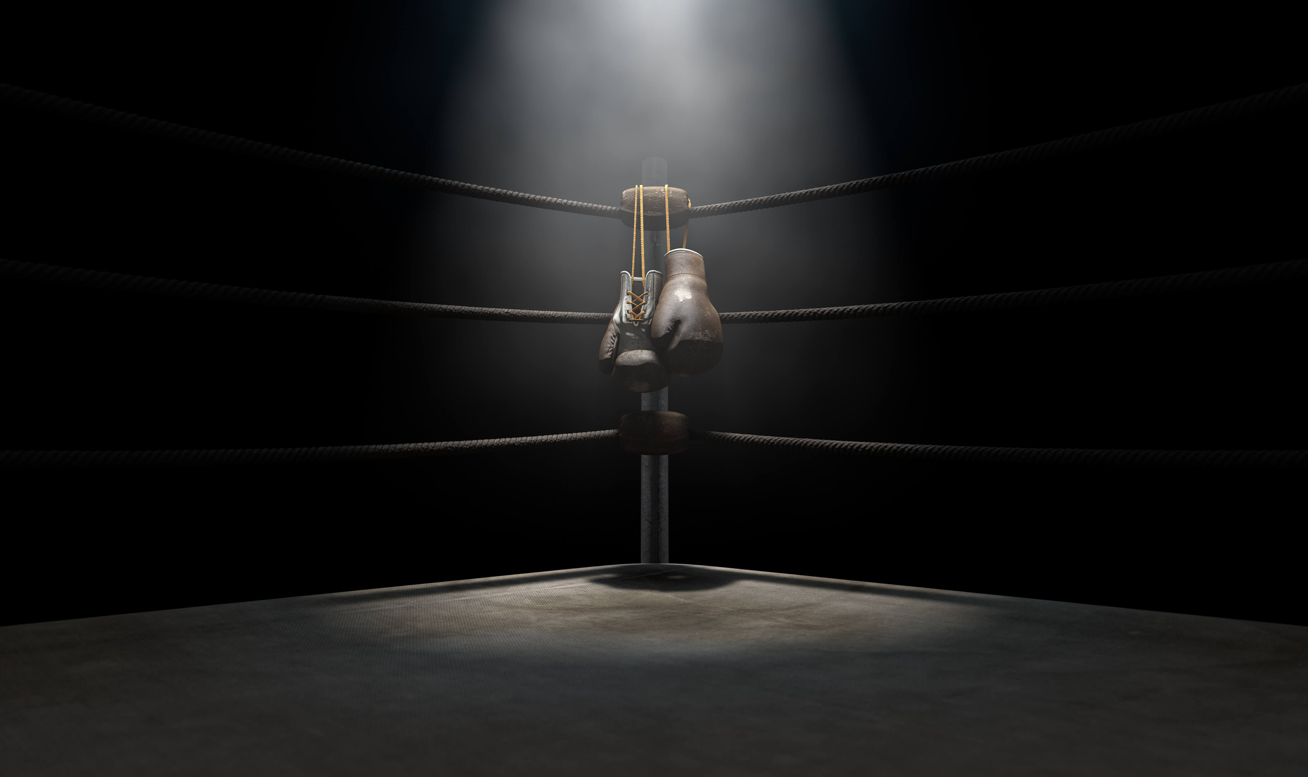 Boxing Bag Training Background